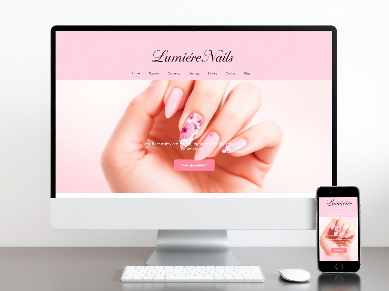Lumière Nails design preview