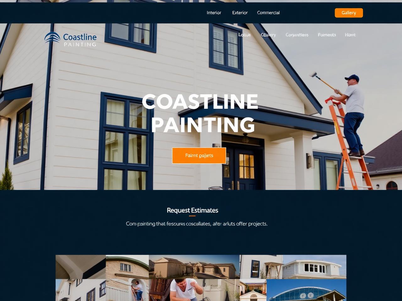Coastline Painting design preview